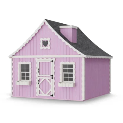 Little Cottage Co. The Gingerbread Cottage Playhouse Kit Gallery Image 2 by