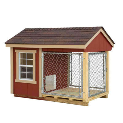 EZ-Fit 4x7 Dog Kennel Kit with Run Gallery Image 5 by