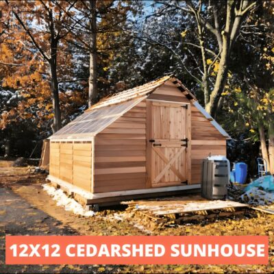 Cedarshed Sunhouse Western Red Cedar Greenhouse Gallery Image 9 by