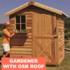 Cedarshed Gardener Small Gable Shed Kit