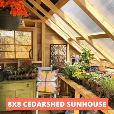 Cedarshed Sunhouse Western Red Cedar Greenhouse Gallery Image 10 by