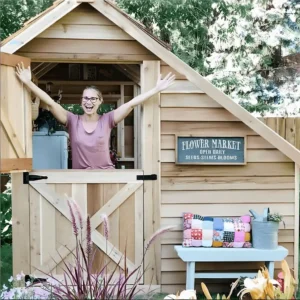Cedarshed Sunhouse Western Red Cedar Greenhouse