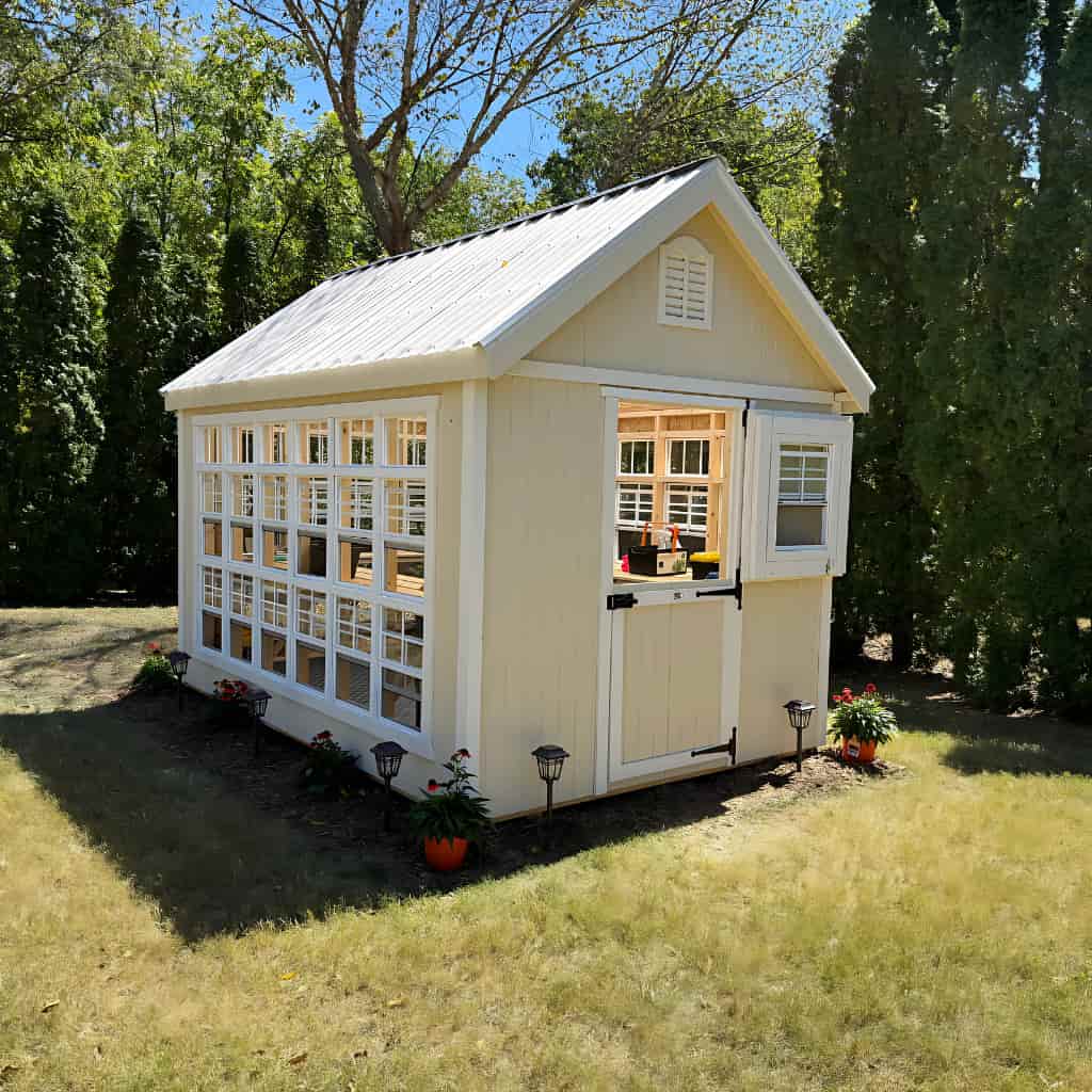 Little Cottage Co. Colonial Gable Greenhouse - Image 15