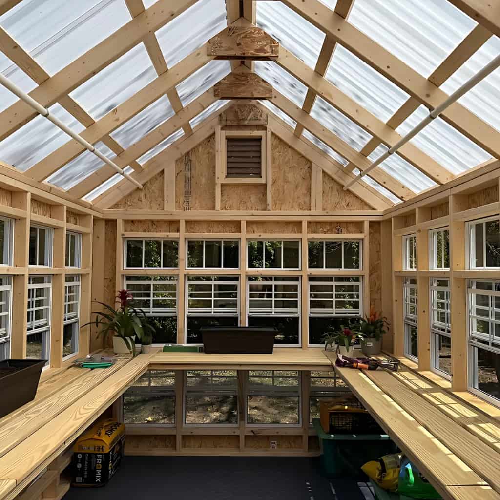 Little Cottage Co. Colonial Gable Greenhouse - Image 16