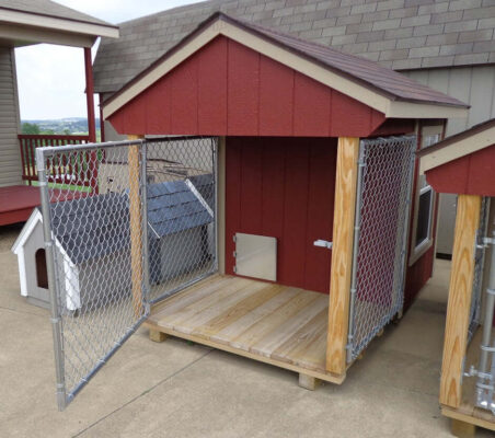 EZ-Fit 5x8 Dog Kennel Kit with Run Gallery Image 2 by