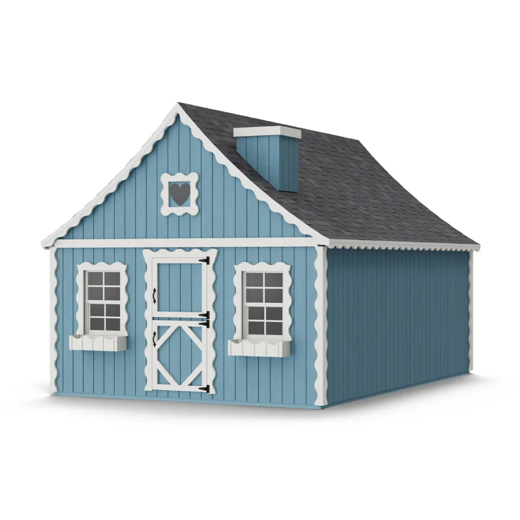 Little Cottage Co. The Gingerbread Cottage Playhouse Kit - Image 5