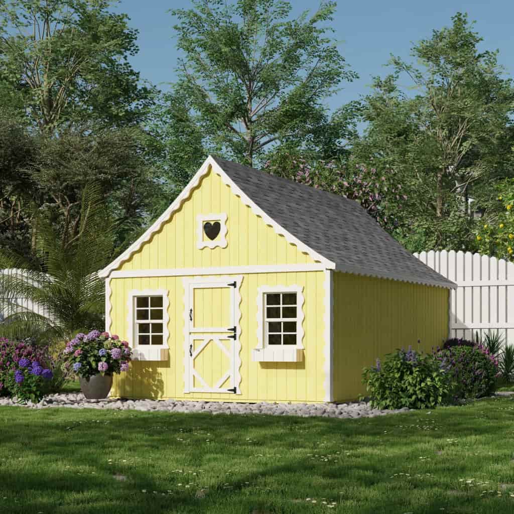 Little Cottage Co. The Gingerbread Cottage Playhouse Kit