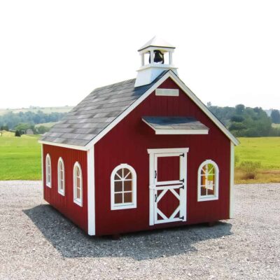 Little Cottage Co. Stratford Schoolhouse Playhouse Kit Gallery Image 6 by