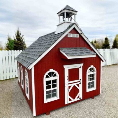 Little Cottage Co. Stratford Schoolhouse Playhouse Kit Main Image by